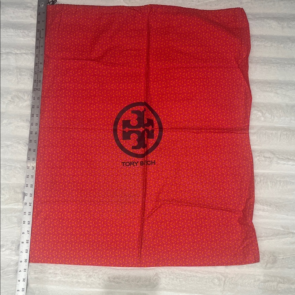 ❤️Very Large Beautiful Tory Burch Red Logo Dust Bag